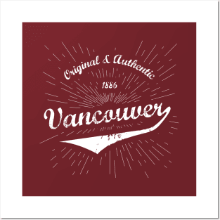 Original Vancouver City Shirt Posters and Art